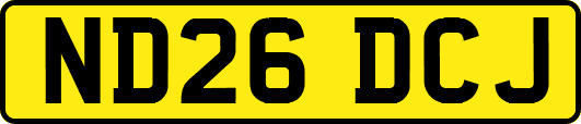 ND26DCJ