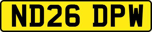 ND26DPW