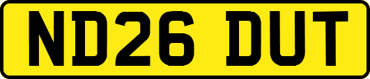 ND26DUT