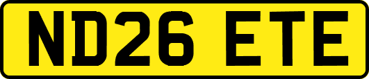 ND26ETE