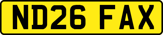 ND26FAX