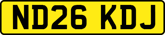 ND26KDJ