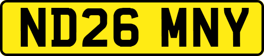 ND26MNY