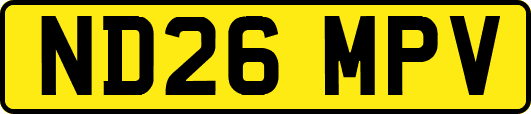 ND26MPV