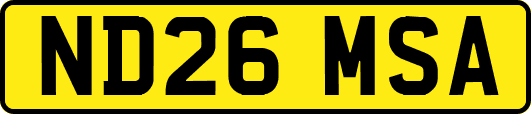 ND26MSA