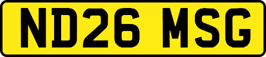 ND26MSG