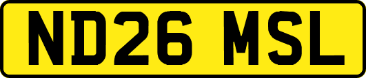 ND26MSL