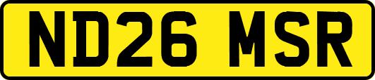 ND26MSR