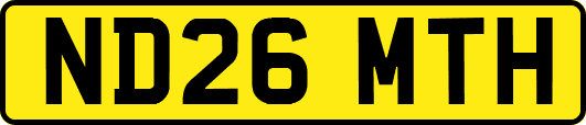 ND26MTH