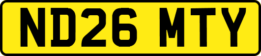 ND26MTY