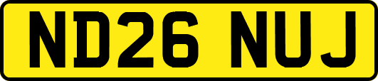 ND26NUJ