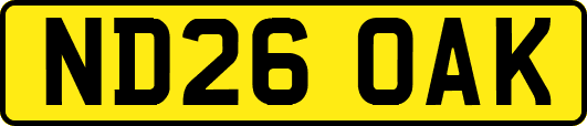 ND26OAK