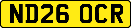 ND26OCR