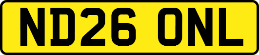 ND26ONL
