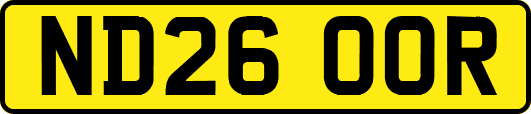 ND26OOR