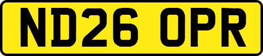 ND26OPR