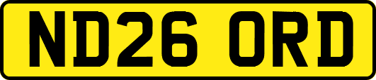ND26ORD
