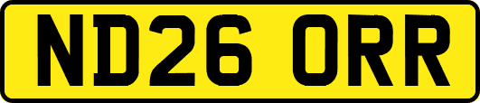 ND26ORR