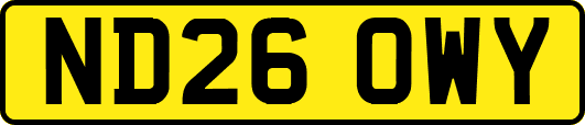 ND26OWY