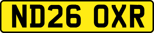 ND26OXR
