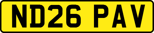 ND26PAV
