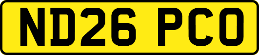 ND26PCO