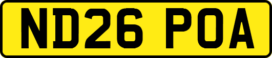ND26POA