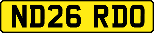 ND26RDO