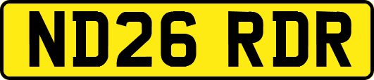 ND26RDR