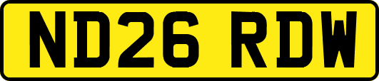 ND26RDW