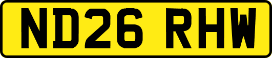 ND26RHW