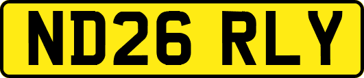 ND26RLY