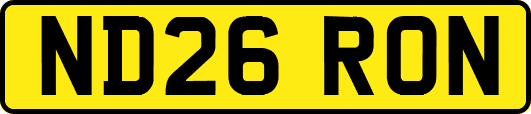 ND26RON