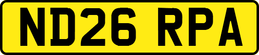 ND26RPA