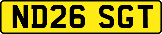 ND26SGT