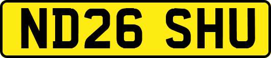 ND26SHU