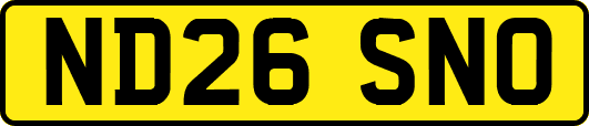 ND26SNO
