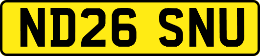 ND26SNU