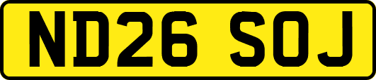 ND26SOJ