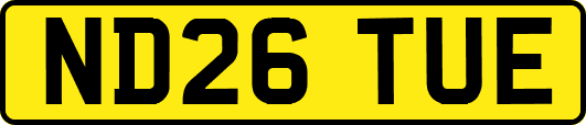 ND26TUE
