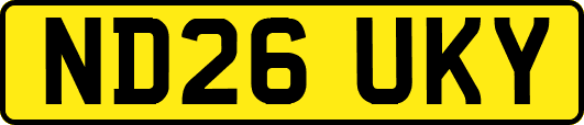 ND26UKY