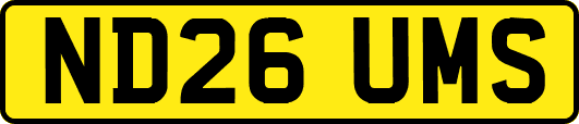 ND26UMS