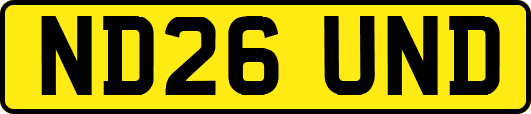 ND26UND