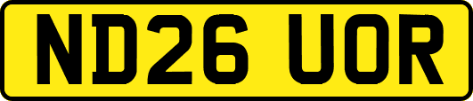 ND26UOR