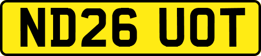 ND26UOT