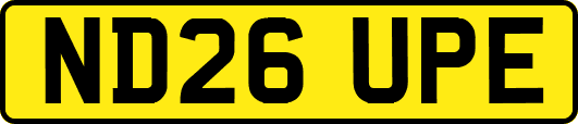 ND26UPE