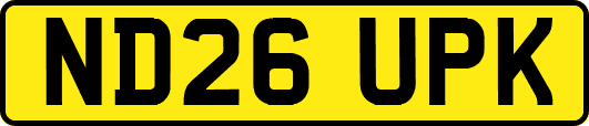 ND26UPK