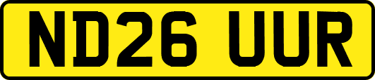 ND26UUR