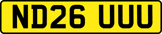 ND26UUU