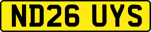ND26UYS